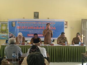 PemDes Pisang Berebus Gelar MusDes RKPDes th 2025, masyarakat usulkan  Program untuk Kemajuan Desa