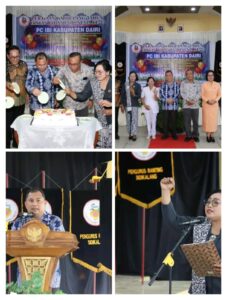Penjabat (PJ) Bupati menghadiri hari ulang tahun ikatan bidan Indonesia(ibi)ke 73
