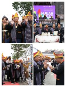Pj Bupati Surung Carles Bantjin Buka Pesta Njuah-njuah, Event Pendukung Kepariwisataan Berbasis Budaya