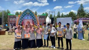 2 Tahun Berjalan Sanggar kaligrafi desa Teberau Panjang berhasil mendapatkan Juara MTQ tingkat Kabupaten