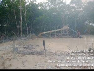 Gawat!!! Baru aja di Tindak penambang Emas Ilegal (PETI) Beroperasi lagi Ada Apa