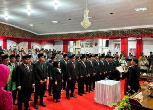 35 Anggota DPRD Kuansing Resmi di Lantik, Ketua DPC Demokrat Kuansing Ucapkan Selamat dan Sukses