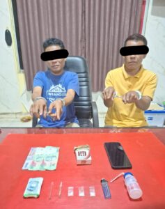 Tim Mata Elang Sat Resnarkoba Polres Kuansing Ungkap Kasus Narkotika, Dua Pengedar Ditangkap