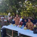 Pemerintah Desa Kepala Pulau Gelar Turnamen Volly Ball Putri, PJ Kepala Desa Asmudi : Mari Jaga sportivitas