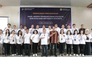 Sosialisasi hasil penyampaian Hasil Indeks Pembangunan Statistik