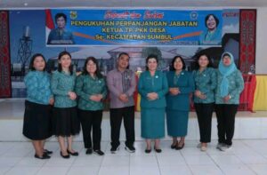Pengukuhan perpanjangan masa jabatan ketua TP.PKK desa se Kecamatan Pegagan Hilir dan Kecamatan Sumbul