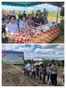 Launching Gugus Tugas Ketahanan Pangan Bersama Polri