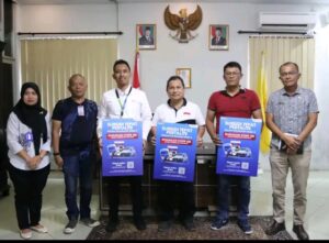 Pejabat (PJ)bupati menerima kehadiran silahturahmi SBM(Sales Branch manager) Pertamina medan