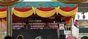 Gelar Sosialisasi Peningkatan Partisipasi Masyarakat Pilkada Setentak