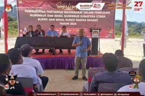 KPU Pakpak Bharat Laksanakan Sosialisasi Peningkatan Partisipasi Masyarakat Dalam Pilkada Serentak