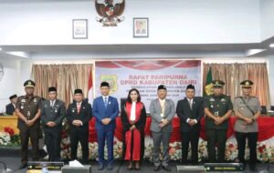 Rapat Paripurna DPRD Kabupaten Dairi Pengucapan Sumpah/Janji Pimpinan DPRD Kabupaten Dairi Masa Jabatan 2024-2029