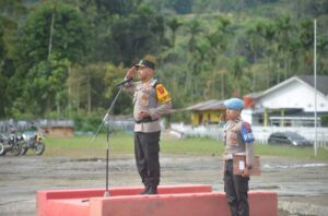 Pergeseran Pasukan dan Pemeriksaan Kesehatan Personil PAM TPS Polres PaApelkpak Bharat