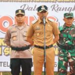 PJs Bupati Kuansing drg. Sri Sadono Hadiri kegiatan Apel Tiga Pilar (Bhabinkamtibmas, Babinsa, dan Lurah/Kepala Desa