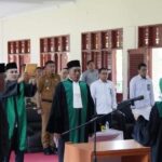 Pejabat Sementara Bupati Kuansing Hadiri Pelantikan Wakil Ketua Pengadilan Agama Teluk Kuantan