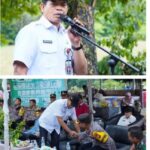 Pjs Bupati dan Kapolres Kuansing Hadiri Launching Penanaman Bibit Cabe Merah Desa Seberang Taluk