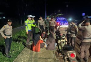 Patroli KRYD Satgas Preventif Polres Kuansing Tingkatkan Kamtibmas Pasca Pilkada Dalam Rangka OMP LK 2024