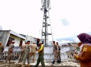 Tidak taati Perda, Pemkab Dairi Segel Salah Satu Tower Milik PT Dayamitra Telekomunikasi