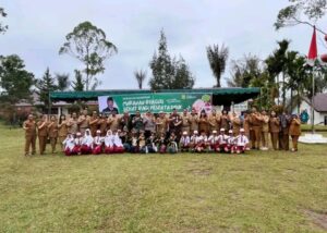 Pemkab Dairi Gelar Launching Pemberian Makanan Bergizi Sehat Gratis di SDN 037145 Lae Pinang