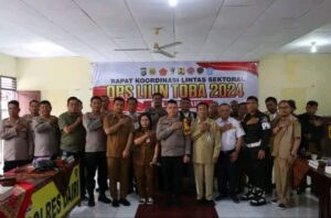 Kolaborasi Lintas Sektoral Jelang Operasi Lilin Toba 2024