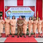 HUT DWP ke-25, Pj. Bupati Surung Charles : Peningkatan Kapasitas menuju Indonesia Emas 2045