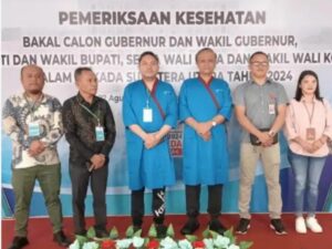 Pemeriksaan Kesehatan Bakal Calon Bupati dan Wakil Bupati : Bawaslu Pakpak Bharat Melakukan Pengawasan Melekat
