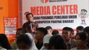 Bawaslu Provinsi Sumatera Utara Lakukan Kegiatan Rapat Pengawasan Partisipatif di Sekretariat Bawaslu Kabupaten Pakpak Bharat