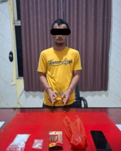 Sat Res Narkoba Polres Kuansing Ungkap Kasus Narkotika Jenis Sabu Sebanyak 77,13 Gram