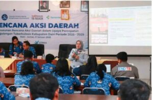 Penyusunan Rencana Aksi Daerah Kabupaten Dairi – Pj. Sekda Dairi Jonny Hutasoit : Perlu komitmen bersama untuk tanggulangi TBC