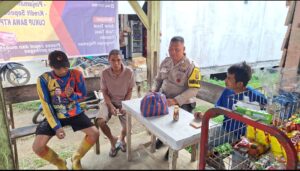 Ciptakan Situasi Harkamtibmas Polsek Hulu Kuantan Jaga Kondusifitas Keamanan dan Ketertiban