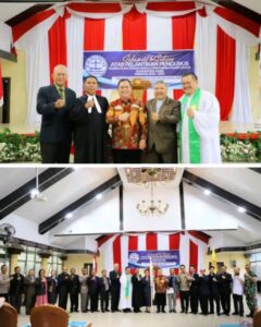 Pj Bupati Dairi Hadiri Pelantikan Pengurus Persekutuan Gereja-Gereja Indonesia Daerah Kabupaten Dairi Periode 2025-2030