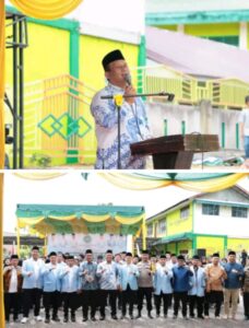 Wakil Bupati Kabupaten Dairi Wahyu Daniel Sagala Hadiri Pelantikan BKPRMI Kabupaten Dairi Periode 2024-2028