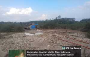 Puluhan Dompeng  Bebas Beroperasi Di desa pebaun Sungai Batang Luai, Masyarakat Minta APH tindak Tegas