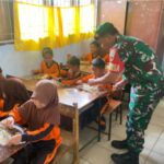 Kodim 0206/Dairi bersama Koramil 07/salak Laksanakan Uji Coba Makan gratis desa Ulumerah Kodim 0206/Dairi bersama Koramil 07/salak Laksanakan Uji Coba Makan gratis desa Ulumerah
