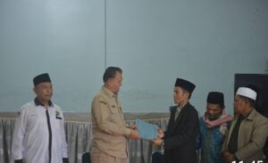Penetapan zakat fitrah dan zakat fidyah dihadiri Wakil Bupati Pakpak Bharat Dr H Mutsyuhito Solin M.Pd