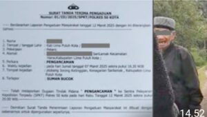 Ketua Forum (FPII) Memohon Kapolres 50 Kota menangkap Bucok Pelaku Pengancaman Syeikh Muliadi di Kabupaten 50 Kota Sumbar