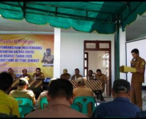 Pelaksanaan Musrenbang RKPD tahun 2026 tingkat Kecamatan yang dilaksanakan di Kecamatan Pergetteng-Getteng Sengkut, Tinada dan Siempat Rube