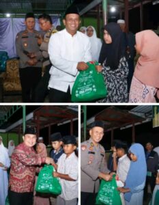 Safari Ramadhan Hari ke 17, Pemkab Dairi Berbagi Bersama Fakir Miskin dan Anak Yatim di Desa Sumbul