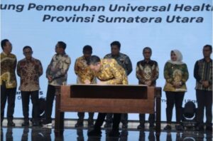 Konsultasi publik penyusunan dokumen RPJPD tingkat Propinsi Sumatera Utara 2025 – 2029 dihadiri Bupati Pakpak Bharat