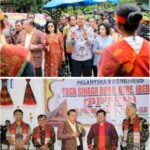 Bupati Dairi Ir.vikner Sinaga Bersama Ketua Dewan pembina komisi tiga Menghadiri pengurus PPTSB Dairi