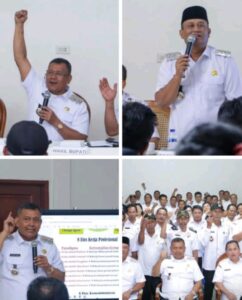 Bupati dan Wakil Bupati Kumpulkan Kepala Desa, Bahas Etos Kerja Membangun Dairi