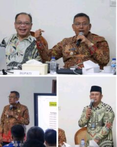 Sesi ke Dua Bersama Kepala Desa, Bupati dan Wabup Bangun Optimisme Membangun Dairi