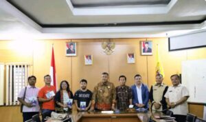 Bupati Dairi Menerima Audensi Pengembabangan ekonomi dan Teknologi