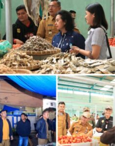 Bupati dan Wakil Bupati Dairi Kembali Lakukan Penertiban Pedagang Pasar Sumbul