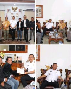 Bupati Dairi Terima Audiensi Management “Ello Hotel”