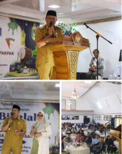 Wakil Bupati Dairi Hadiri Syukuran dan Halal Bihalal PB LKP Kabupaten Dairi