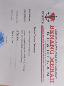 Dugaan Korupsi Makan Minum Swakelola Rp 4,6 Miliar, LSM Benang Merah Laporkan Setwan Kuansing ke Ditreskrimsus Polda Riau