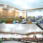 Bupati Kuasing Dr.H.Suhardiman Amby, MM diwakili oleh Penjabat Sekretaris Daerah (Pj Sekda) dr. H. Fahdiansyah, SpOG menghadiri Rapat Paripurna DPRD