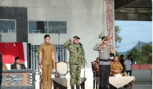 Bupati pimpin apel gabungan Pemkab Pakpak Bharat bersama TNI/Polri
