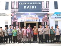 Bupati Dairi sambut kedatangan Kepala Kejaksaan Tinggi (Kejati) Sumatera Utara