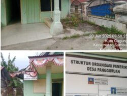 Kantor Desa Pangguruan Mati Suri: Pelayanan Publik Lumpuh, Warga Kecewa Berat